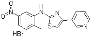 CAS # 1143459-81-7, N-(2-Methyl-5-nitrophenyl)-4-(3-pyridinyl)-2-thiazolamine hydrobromide