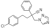 structure of CAS# 114369-43-6, 腈苯唑