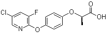 structure of CAS# 114420-56-3, Clodinafop free acid