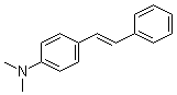 CAS # 1145-73-9, 4-(N,N-Dimethylamino)stilbene, N,N-Dimethyl-4-(2-phenylethenyl)benzenamine, 4-Dimethylaminostilbene, NSC 30991