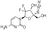 CAS # 1145869-51-7, 4'-C-Azido-2'-deoxy-2',2'-difluorocytidine