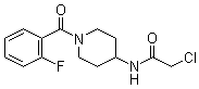 CAS # 1146080-29-6, 2-Chloro-N-[1-(2-fluorobenzoyl)-4-piperidinyl]acetamide