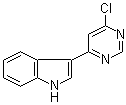 CAS # 1146080-38-7, 3-(6-Chloro-4-pyrimidinyl)-1H-indole