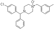 CAS 登录号：114624-69-0, 美克洛嗪 N-氧化物