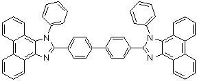 CAS # 1147081-46-6, 2,2'-[1,1'-Biphenyl]-4,4'-diylbis[1-phenyl-1H-phenanthro[9,10-d]imidazole