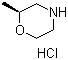 structure of CAS# 1147108-99-3, (2S)-2-Methylmorpholine hydrochloride