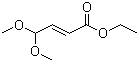 structure of CAS# 114736-25-3, Ethyl (E)-4,4-dimethoxy-2-butenoate