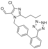 structure of CAS# 114798-36-6, 氯沙坦甲醛