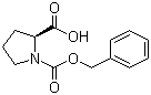 structure of CAS# 1148-11-4, N-Benzyloxycarbonyl-L-proline