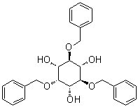 structure of CAS# 114828-08-9, 2,4,6-三-O-苄基-myo-肌醇