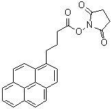 structure of CAS# 114932-60-4, 1-芘丁酸琥珀酰亚胺基酯