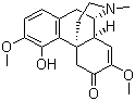 CAS # 115-53-7, Sinomenine, (9alpha,13alpha,14alpha)-7,8-Didehydro-4-hydroxy-3,7-dimethoxy-17-methylmorphinan-6-one