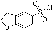 structure of CAS# 115010-11-2, 2,3-Dihydro-1-benzofuran-5-sulfonyl chloride