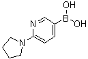 CAS # 1150114-75-2, [2-(Pyrrolidin-1-yl)pyridin-5-yl]boronic acid, [6-(Pyrrolidin-1-yl)pyridin-3-yl]boronic acid