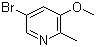 structure of CAS# 1150617-80-3, 5-溴-3-甲氧基-2-甲基吡啶