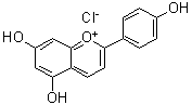 structure of CAS# 1151-98-0, Apigeninidin chloride