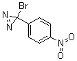 CAS # 115127-49-6, 3-Bromo-3-(4-nitrophenyl)-3H-diazirine