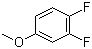 structure of CAS# 115144-40-6, 3,4-Difluoroanisole