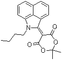 CAS # 1151666-45-3, 5-(1-Butylbenz[cd]indol-2(1H)-ylidene)-2,2-dimethyl-1,3-dioxane-4,6-dione