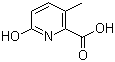 structure of CAS# 115185-81-4, 6-羟基-3-甲基吡啶-2-羧酸