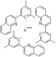 CAS # 1152418-56-8, Tris(2-(3,5-dimethylphenyl)quinoline-C2,N')iridium(III)