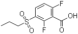 CAS # 1152501-92-2, 2,6-Difluoro-3-(propylsulfonyl)benzoic acid