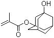 structure of CAS# 115372-36-6, 3-Hydroxy-1-adamantyl methacrylate