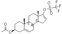 CAS # 115375-60-5, (3beta)-Androsta-5,16-diene-3,17-diol 3-acetate 17-(trifluoromethanesulfonate)