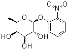structure of CAS# 1154-94-5, 邻硝基苯基 beta-D-吡喃岩藻糖苷