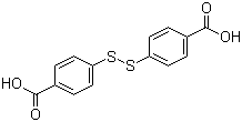structure of CAS# 1155-51-7, 4,4'-二硫二苯甲酸