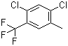 structure of CAS# 115571-61-4, 2,4-二氯-5-甲基三氟甲苯