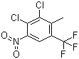CAS # 115571-68-1, 2,3-Dichloro-6-trifluoromethyl-4-nitrotoluene, 3,4-Dichloro-5-nitro-2-methylbenzotrifluoride