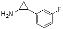 CAS # 1157139-62-2, 2-(3-Fluorophenyl)cyclopropanamine