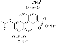 CAS # 115787-83-2, Trisodium 8-acetoxypyrene-1,3,6-trisulfonate, HPTS acetate