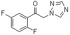 structure of CAS# 1157938-97-0, 1-(2,5-Difluorophenyl)-2-(1H-1,2,4-triazol-1-yl)ethanone