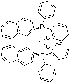 structure of CAS# 115826-95-4, [(R)-(+)-2,2'-双(二苯基膦)-1,1'-联萘]二氯化钯