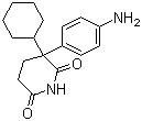 CAS # 115883-22-2, (+/-)-3-(4-Aminophenyl)-3-cyclohexylpiperidine-2,6-dione