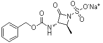 CAS # 115887-91-7, (2S-trans)-2-Methyl-4-oxo-3-[[(phenylmethoxy)carbonyl]amino]-1-azetidinesulfonic acid monosodium salt