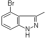 structure of CAS# 1159511-73-5, 4-溴-3-甲基-1H-吲唑