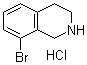 structure of CAS# 1159813-53-2, 8-溴-1,2,3,4-四氢异喹啉盐酸盐
