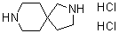 structure of CAS# 1159826-64-8, 2,8-二氮杂螺[4.5]癸烷二盐酸盐