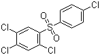 CAS 登录号：116-29-0, 三氯杀螨砜, 1,2,4-三氯-5-[(4-氯苯基)磺酰]苯, 2,4,4',5-四氯二苯砜