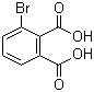 CAS # 116-69-8, 3-Bromo-1,2-benzenedicarboxylic acid, 3-Bromophthalic acid