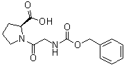 structure of CAS# 1160-54-9, Carbobenzoxyglycyl-L-proline