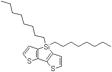 structure of CAS# 1160106-12-6, 3,3'-Dioctylsilylene-2,2'-bithiophene
