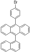 structure of CAS# 1160506-32-0, 9-(4-溴苯基)-10-(1-萘基)蒽