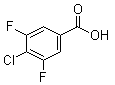 structure of CAS# 1160573-19-2, 4-Chloro-3,5-difluorobenzoic acid