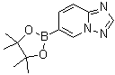 structure of CAS# 1160790-18-0, [1,2,4]Triazolo[1,5-a]pyridine-6-boronic acid pinacol ester