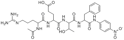 CAS # 1160928-63-1, Retf-4NA, 4-[[2-acetamido-5-(diaminomethylideneamino)pentanoyl]amino]-5-[[3-hydroxy-1-[[1-(4-nitroanilino)-1-oxo-3-phenylpropan-2-yl]amino]-1-oxobutan-2-yl]amino]-5-oxopentanoic acid