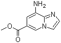CAS # 1160994-94-4, 8-Aminoimidazo[1,2-a]pyridine-6-carboxylic acid methyl ester